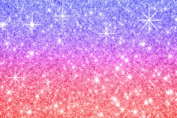 Blue and Red Shiny Glitter Digital Paper: A Versatile Tool for Creative Expression