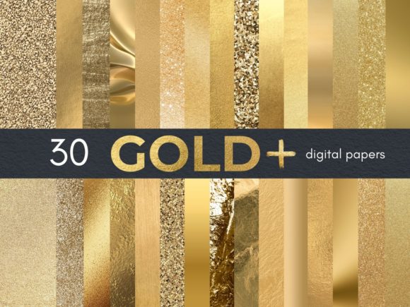 Golden Elegance in Digital Design