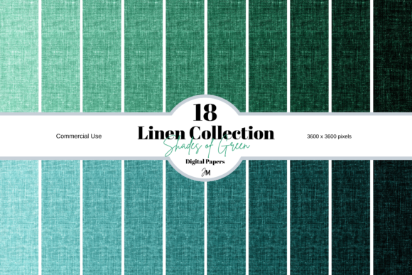 Green Linen Texture for Creative Projects