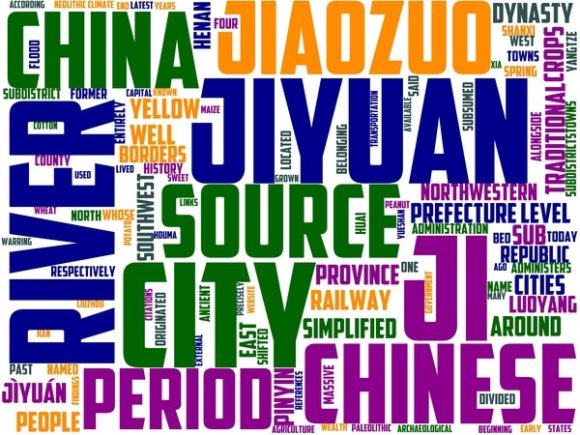 Jiyuan Wordart Banner