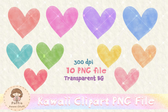 Watercolor Clipart Heart Valentines 01: A Versatile Digital Asset for Contemporary Creators