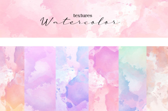 Watercolor Rainbow Textures: A Creative Resource for Designers and Artists